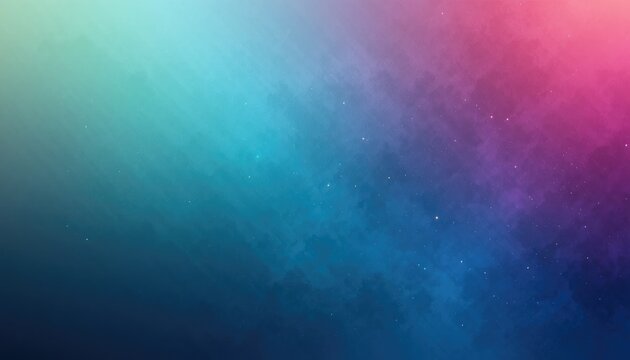 Beautiful vibrant watercolor gradient background with a dreamy cosmic atmosphere