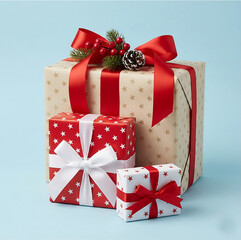 Beautiful gifts for New Year or Christmas