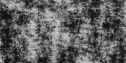 Black and white grunge textured background with old wall and vintage surface