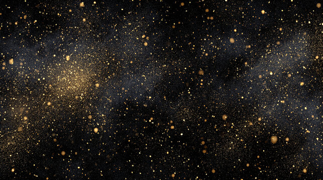 A mesmerizing image of a starry night sky filled with countless stars, creating a sense of wonder and vastness. The golden stars glimmer against the darkness