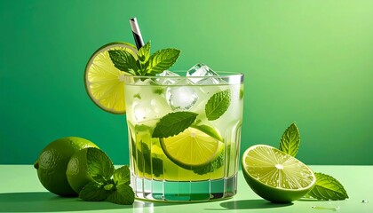 Refreshing Mojito Cocktail Image.