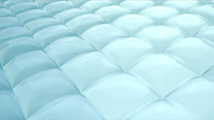 Collagen, Serum skin surface, Cosmetic background concept, 3D rendering