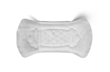 White panty liner isolated on transparent background