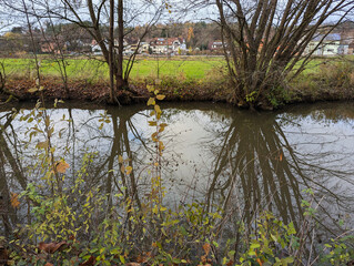 Fluss, Schatten, Bach, Zen, Bachlauf, Natur, Entspannung, B&auml;ume