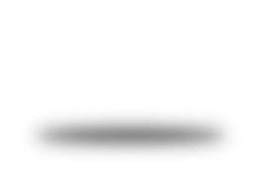 Soft blurred shadow effect graphic, floating product shadow element, realistic isolated mockup shading for design and presentation