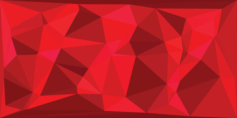 Abstract red geometric triangle pattern design wallpaper backdrop illustration
