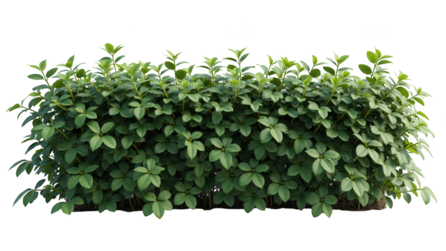 Lush green foliage creates vibrant and natural backdrop, perfect for enhancing outdoor spaces or adding life to any environment