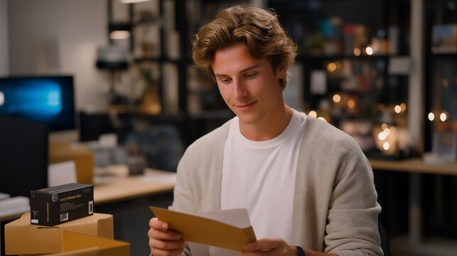 A tech reviewer opening a mysterious “subscriber challenge box” filled with gadgets chosen by subscribers to test live — interactive tech exploration, crowdsourced content ideas, and