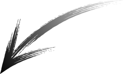 Abstract brushstroke design with a dark gray tone on black background