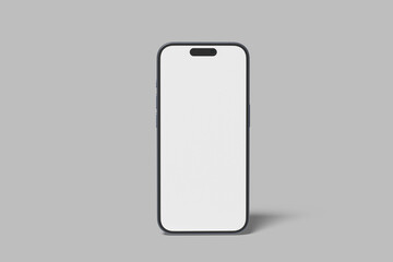 Smartphone Screen Blank Mockup Template