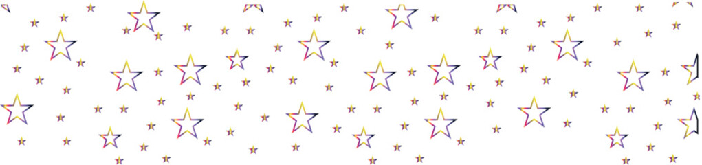 Obraz premium Halftone Star Pattern on Vibrant Purple and Yellow Gradient Background – Festive Memorial and Independence Day Themed Wallpaper Template for Patriotic and Celebration Design Projects