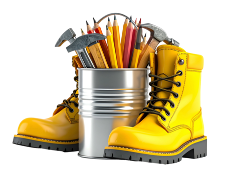 Tools and Boots for Building Projects