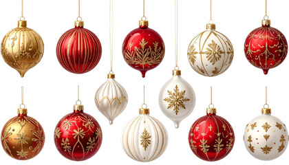 Beautiful Christmas ornament hanging on a festive tree, sparkling with lights and colors, perfect for holiday decor, celebrations, and seasonal photography.