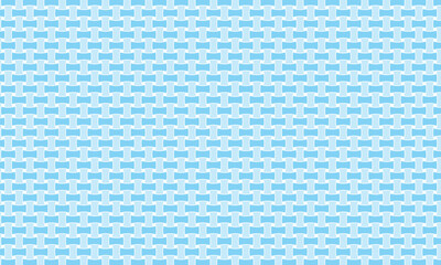 余白がある糸を絞ったような青い形が並ぶ斜子織模様