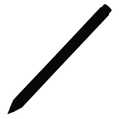 Simple Pencil Black Silhouette for Drawing Sketching and Writing on Paper