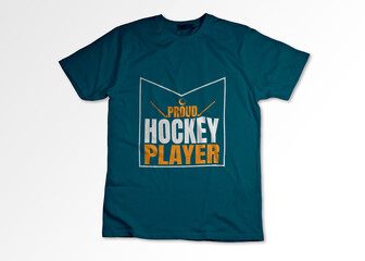 Proud Hockey Player T-shirt