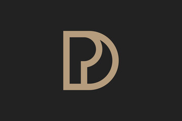 Letter DP Logo 