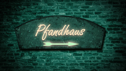 Signposts the direct way to Pawnshop