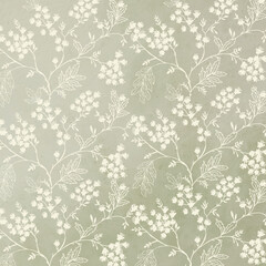 seamless vintage pattern with flowers design