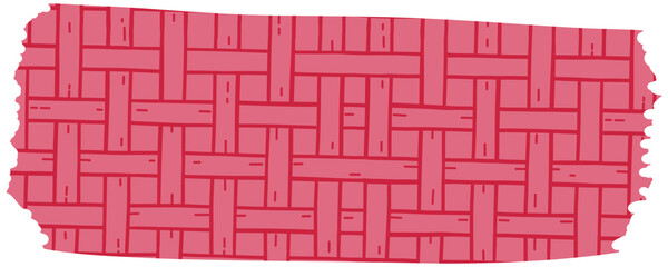 Paper and Memo Elements Collection: Sticky Notes, Clipboard, Woven Pattern, and Tape