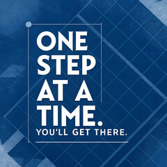 Obraz premium Motivational quote 