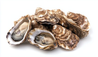 Freshly Harvested Oysters Ready for Culinary Delight and Seafood Indulgence at the Local Market