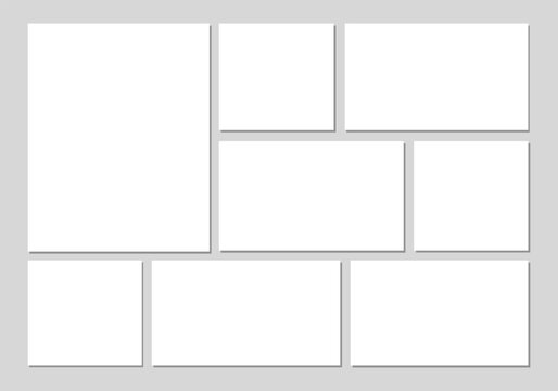 Bento-Style grid template layout shape Design, Minimal Geometric Bento box modular collage 
Template frame design geometry background