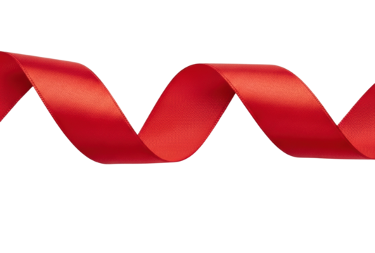 Creative ribbon twists graphic design minimalist