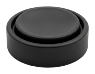 Minimalist black button home product