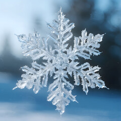 Snowflake, Ice Crystal, Winter, Nature, Macro, Cold, Frozen, Snowflake Design, Clarity, Snowflake Closeup