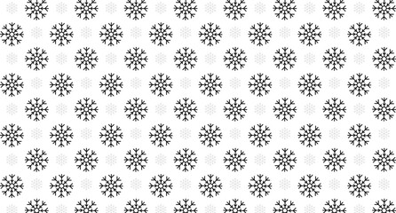 Cute vector snowflakes pattern, Xmas Merry Christmas and New Year 2026 decorations, wrapping, print. Vector, Png or Jpg