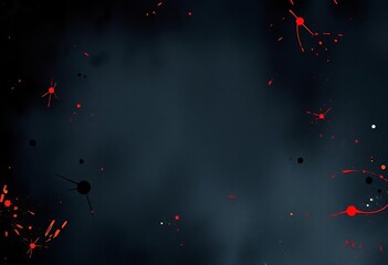 Dark, textured background with splatters and smudges, evoking a sense of urban decay and raw energy,  industrial,  splatters