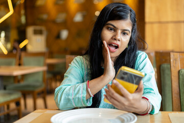 Smiling pretty woman