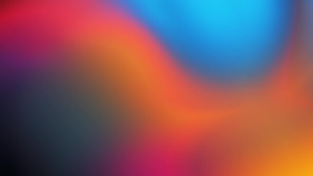 Colorful smooth template Soft color background Color neon gradient.Blurred colored abstract background. Smooth transitions of iridescent colors. Colorful gradient. Rainbow backdrop. - Powered by Adobe