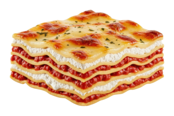 Delicious lasagna layers culinary creation home kitchen view