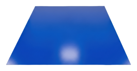 Blue smooth surface abstract minimalist view