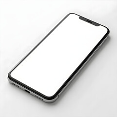 smart phone with blank screen