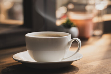 Warm Close-Up Coffee Moment