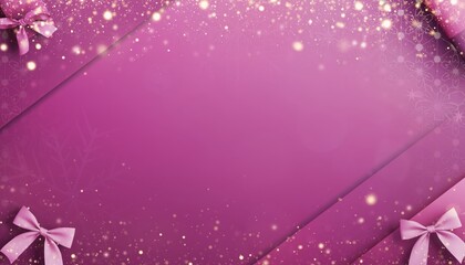 Celebratory event background featuring pink wrapping paper and glitter for gift giving elegant decoration festive atmosphere graphic design close-up view joyful concept