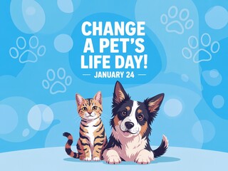 Celebrate change a pet s life day on january 24th by adopting a furry friend