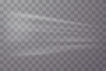 Subtle transparent shrink wrap texture with light folds and glossy plastic film effect for clean design