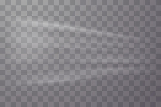 Subtle transparent shrink wrap texture with light folds and glossy plastic film effect for clean design