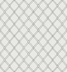 Geometric lattice pattern, diamond grid design, intersecting lines with nodes, abstract symmetry, tessellation art, architecture texture, cad drawing flat vector illustration