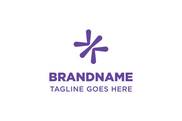 Letters VIA or VA Butterfly Logo, suitable for any businesswith VIA VA AV Initials