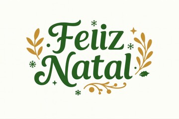 Fototapeta premium Cheerful holiday greeting celebrating joy and warmth of the festive season with vibrant colors