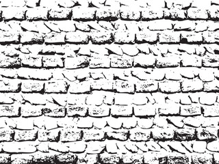 Stone Wall Texture Black and White Architecture Detail