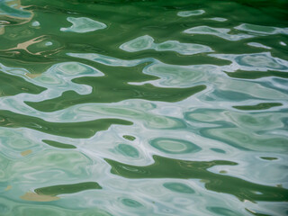 The water surface of Venice's canals makes for beautiful water wallpapers.