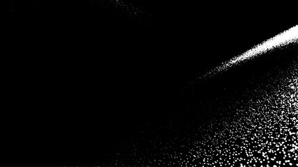 Grunge texture overlay in black and white. Simple vector illustration featuring splatters and spots in a set for background or design purposes.