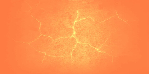 Old grunge paper texture background with lightning illustration pattern