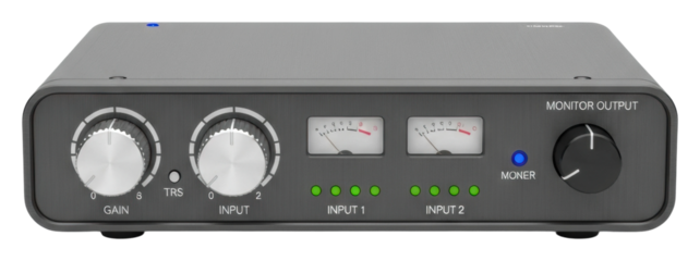 Monitoring audio levels home equipment modern environment isolated on transparent background